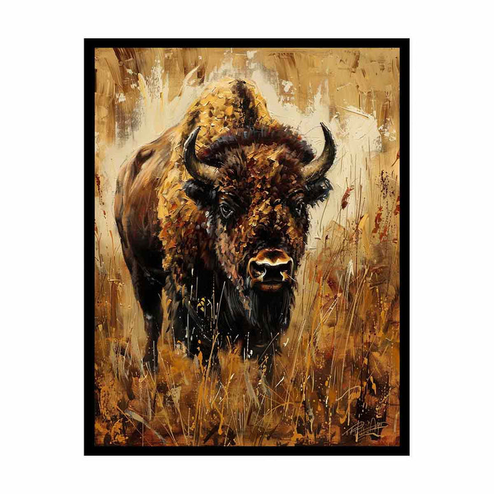 Bison Painting 