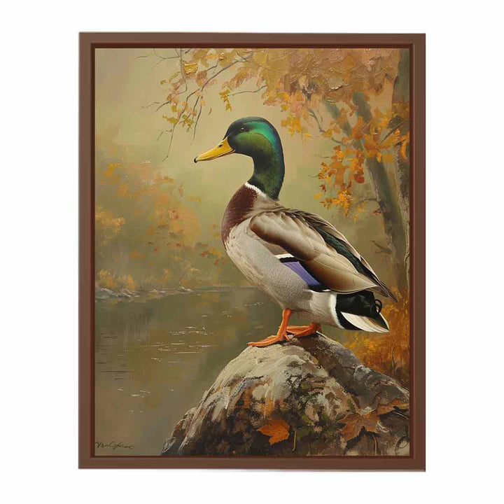 Duck Painting   Art Print