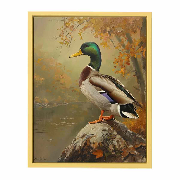 Duck Painting   Poster