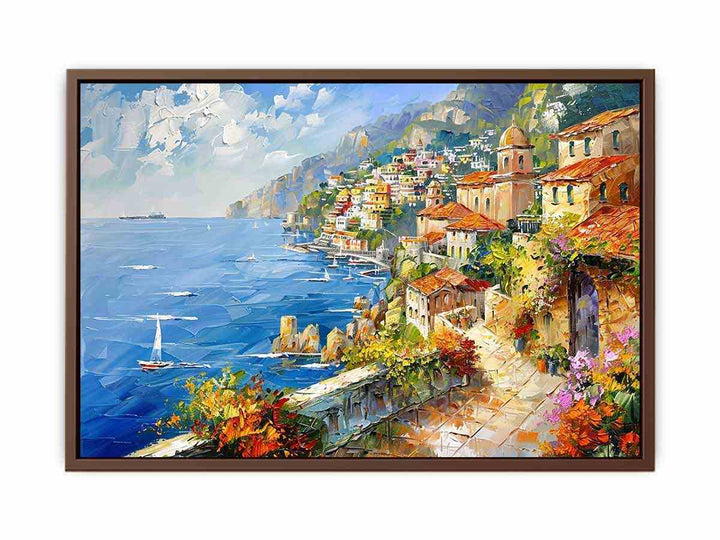 Mediterranean Beach  Art Print