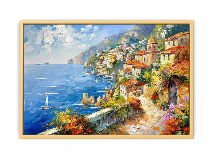 Mediterranean Beach  Poster