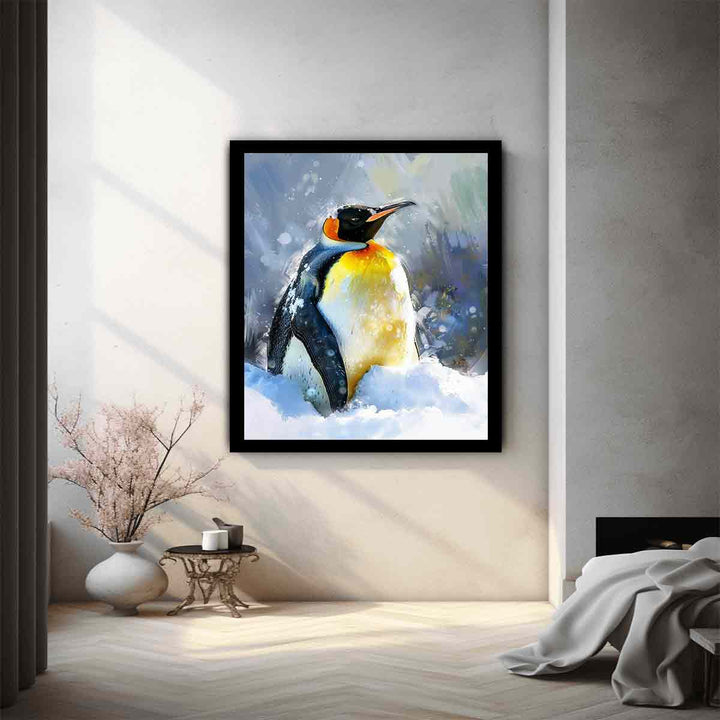 Penguin Painting 