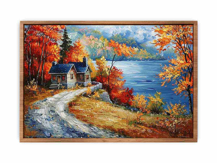 Autumn Road  Painting