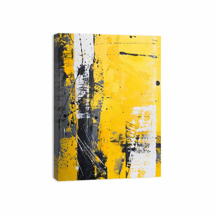 Yellow Art Painting 