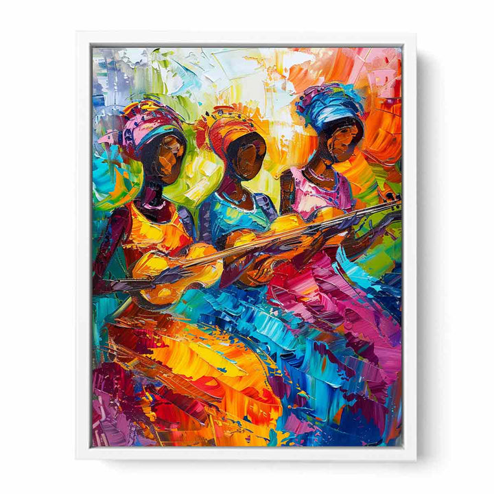 Music ViolIn Painting  Canvas Print