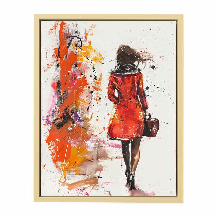 Stunning Walk  Framed Print