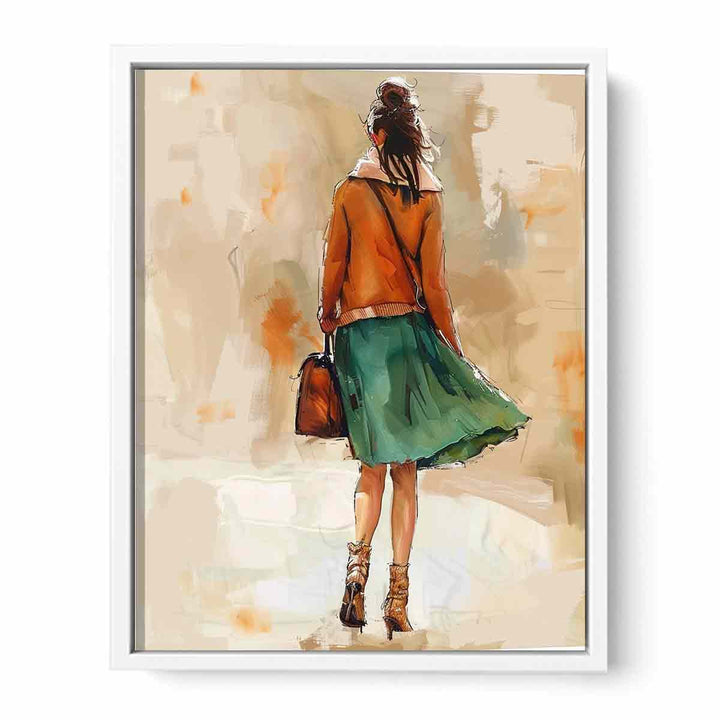 Fashiin Walk Canvas Print