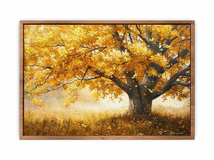 Golden Tree Painting