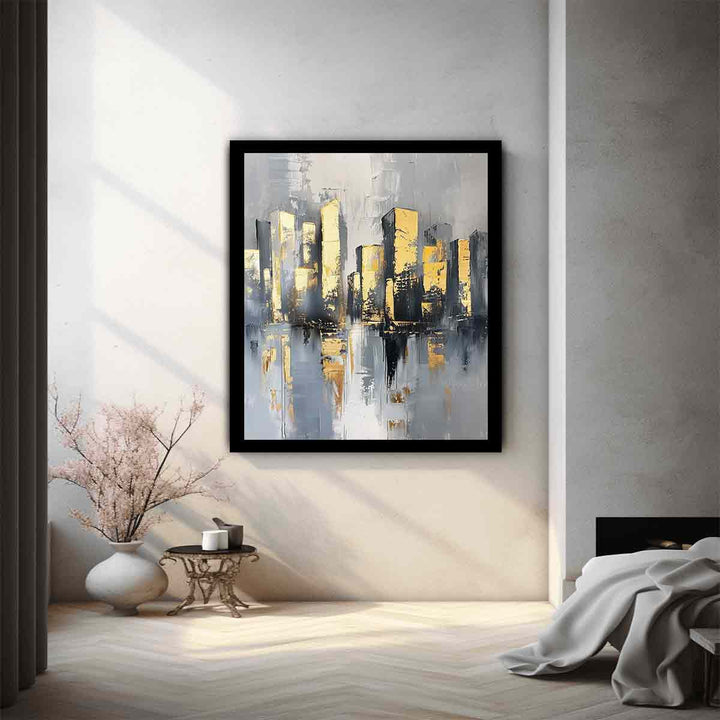 Cityscape Buildings Art 