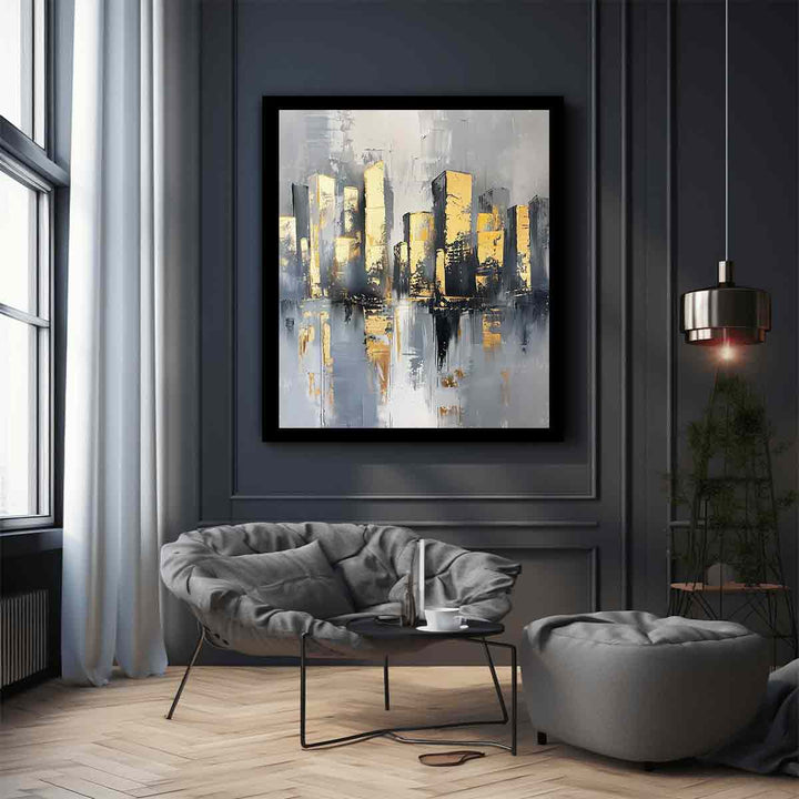 Cityscape Buildings Art 