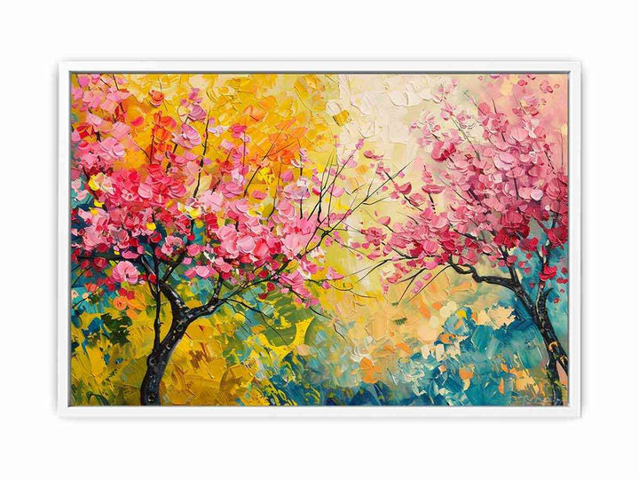 Spring Trees  Canvas Print