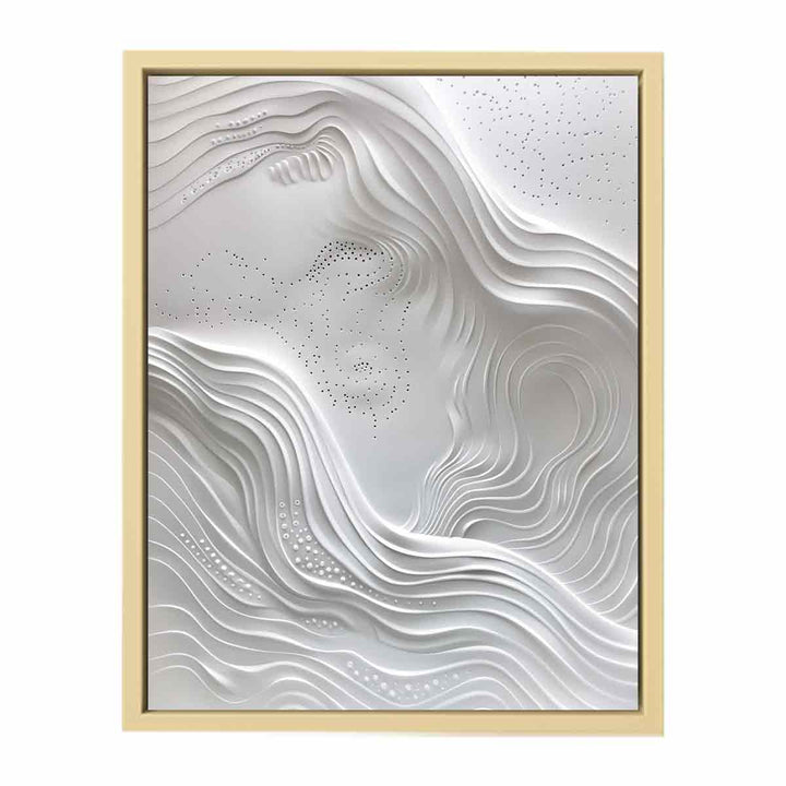 Waves Painting Framed Print