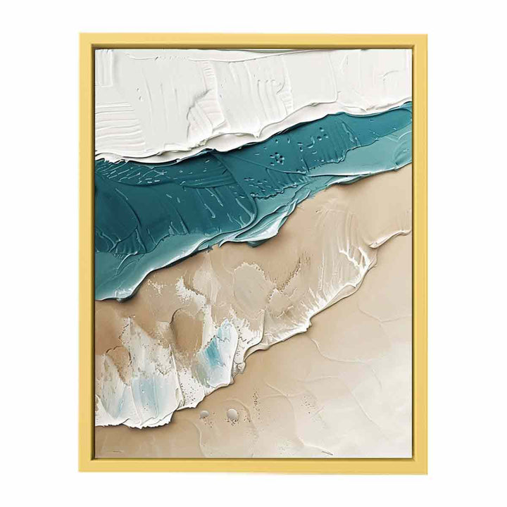 Waves Painting   Poster