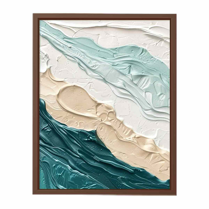 Waves Painting   Art Print